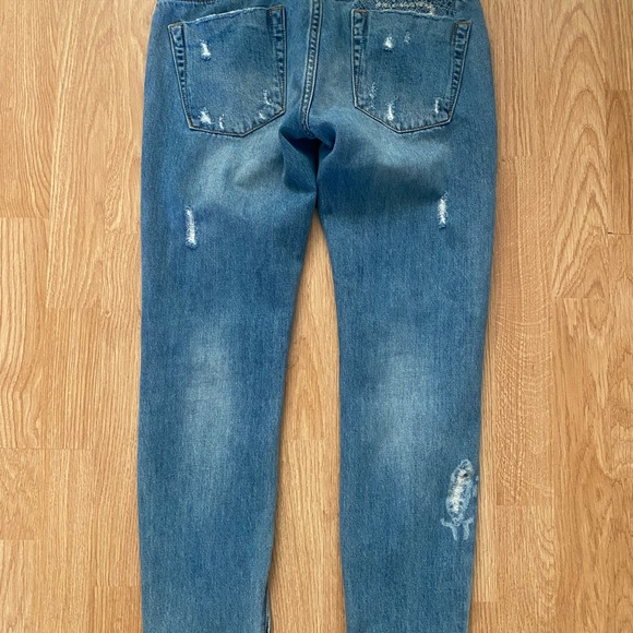 💥🎉HP!!!❤️‍🔥💥ONE X ONE TEASPOON FREEBIRDS 7/8 Length zipper ankle jeans - Picture 3 of 6